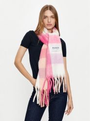 Guess Szalik AW5221 POL03 Różowy. Czerwone szaliki i kominy Guess, z aplikacjami, z materiału. Za 269.99 zł.