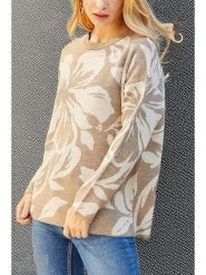 LA Angels Sweter w kolorze beżowo-kremowym rozmiar: XL. Brązowe swetry LA Angels, xl, bez wzorów, bez ramiączek. Za 159.59 zł.