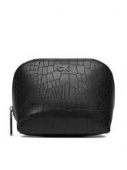 Calvin Klein Kosmetyczka Ck Daily Cosmetic Pouch_Croco K60K612640 Czarny. Czarne torebki klasyczne Calvin Klein, bez wzorów, ze skóry, bez dodatków. Za 199.99 zł.