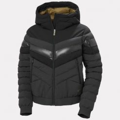 Damska kurtka narciarska Helly Hansen Imperial. Czarne kurtki narciarskie Helly Hansen, xl, bez wzorów, z materiału, bez kaptura, narciarskie. Za 1,119.20 zł.