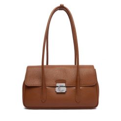 Torebka Coccinelle. Brązowe torebki klasyczne Coccinelle, bez wzorów, klasyczne, bez dodatków. Za 1,539.00 zł.