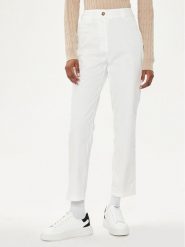 Gant Chinosy 4150261 Biały Slim Fit. Białe chinosy Gant, bez wzorów, z bawełny. Za 279.99 zł.