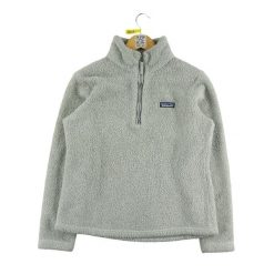 Second life - Bluza polarowa damska szara - Stan dobry. Szare bluzy bez kaptura Patagonia, bez wzorów, z polaru, bez kaptura, trekkingowe. Za 211.46 zł.