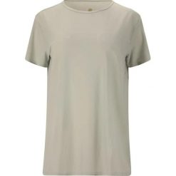 Koszulka damska Athlecia Lizzy. Brązowe t-shirty sportowe Athlecia, bez wzorów, z materiału, bez ramiączek, na fitness i siłownię. Za 138.00 zł.