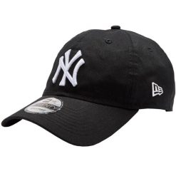 Czapka z daszkiem damska 9TWENTY League Essentials New York Yankees Cap. Czarne czapki z daszkiem New Era, bez wzorów, sportowe. Za 99.99 zł.