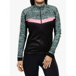 Bluza rowerowa damska Protest Prtalmonds Cycling Jacket Long Sleeves. Czarne bluzy Protest, bez wzorów, bez kaptura, rowerowe. Za 425.50 zł.