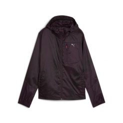 Kurtka impermeabilna damska Puma Seasons. Fioletowe kurtki do biegania Puma, s, bez wzorów, bez kaptura, do biegania. Za 347.05 zł.