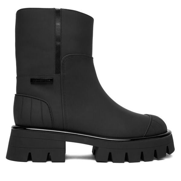 Botki MICHAEL Michael Kors. Czarne botki MICHAEL Michael Kors, bez wzorów, bez obcasa, na płaskiej podeszwie, bez zapięcia. Za 879.99 zł.