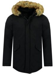 Canadian Peak Parka "Bagweak" w kolorze czarnym rozmiar: 128. Czarne płaszcze Canadian Peak, bez wzorów, bez kaptura. Za 175.26 zł.