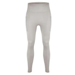 Legginsy fitness damskie Beshaped Lift Me Up z kieszeniami. Szare legginsy BESHAPED, bez wzorów, z nylonu. Za 199.00 zł.