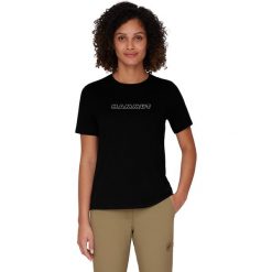 T-Shirt Mammut Mammut Core T-Shirt Women Garantie Damskie. Czarne t-shirty sportowe Mammut, l, bez wzorów, z bawełny, bez ramiączek, do biegania. Za 234.99 zł.
