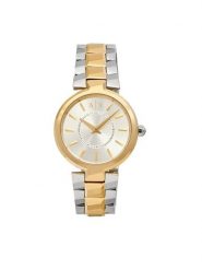 Armani Exchange Zegarek Audelle AX4406 Srebrny. Szare, analogowe zegarki Armani Exchange, srebrne. Za 889.99 zł.