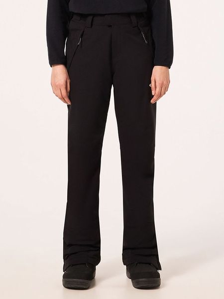 Oakley Spodnie narciarskie "Laurel" w kolorze czarnym rozmiar: M. Czarne spodnie dresowe Oakley, bez wzorów, z materiału. Za 549.06 zł.