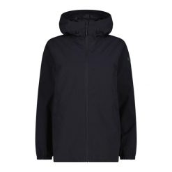 Damska kurtka wodoodporna CMP. Czarne kurtki CMP, xs, bez wzorów, bez kaptura. Za 345.50 zł.