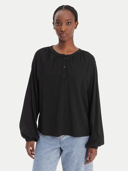 Vero Moda Bluzka Vmbella 10334524 Czarny Loose Fit. Czarne bluzki Vero Moda, s, bez wzorów, z wiskozy, bez kołnierzyka, bez ramiączek. Za 129.99 zł.
