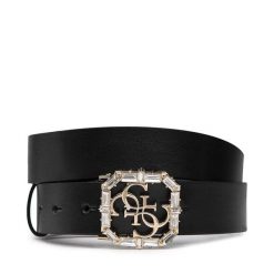 Pasek Damski Guess. Czarne paski Guess, z aplikacjami. Za 249.99 zł.