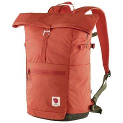 Plecak High Coast Foldsack 24 - pomarańczowy. Brązowe plecaki Fjällräven, bez wzorów, bez dodatków. Za 529.99 zł.
