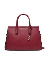 MICHAEL Michael Kors Torebka Laila 30R5G9IS6L Bordowy. Czerwone torebki klasyczne MICHAEL Michael Kors, bez wzorów, ze skóry, bez dodatków. Za 1,059.00 zł.