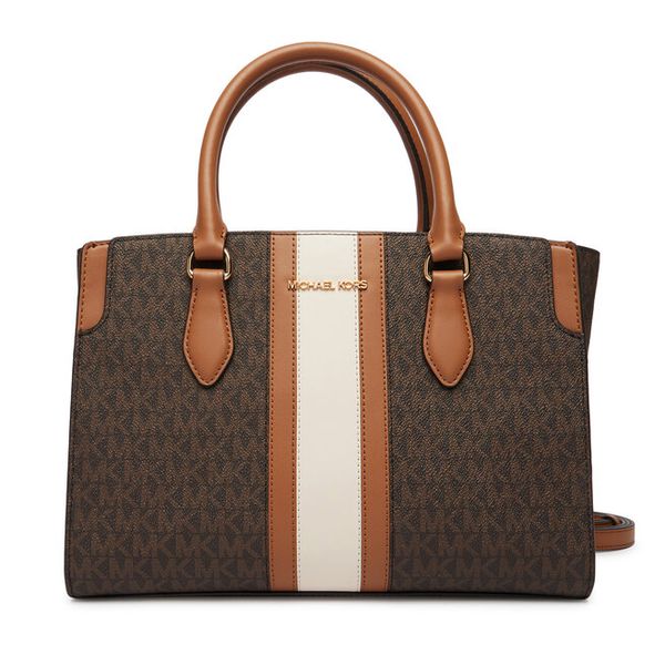 Torebka MICHAEL Michael Kors. Brązowe shopper bag MICHAEL Michael Kors, bez wzorów, bez dodatków. Za 1,209.00 zł.