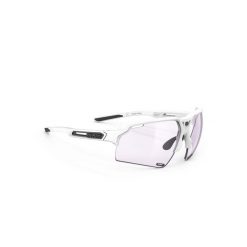 Okulary Rudy Project DELTABEAT WHITE GLOSS Impactx™ Photochromic 2 Laser Purple. Białe okulary przeciwsłoneczne Rudy Project, bez wzorów. Za 799.99 zł.