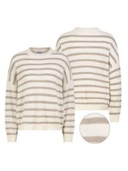 Sublevel Sweter w kolorze kremowym rozmiar: XS. Brązowe swetry Sublevel, xs, bez wzorów, bez ramiączek. Za 113.99 zł.