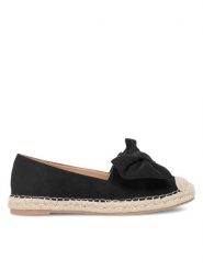 DeeZee Espadryle KL601-69 Czarny. Czarne espadryle DeeZee, bez wzorów, z materiału, bez obcasa. Za 99.99 zł.