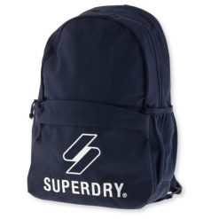 Plecak miejski Superdry Code Essential Montana. Niebieskie plecaki Superdry, bez wzorów, z poliesteru, bez dodatków. Za 150.70 zł.
