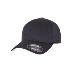 Czapka bejsbolówka Flexfit Wooly Combed. Brązowe czapki z daszkiem FLEXFIT, bez wzorów, z bawełny, sportowe. Za 68.15 zł.