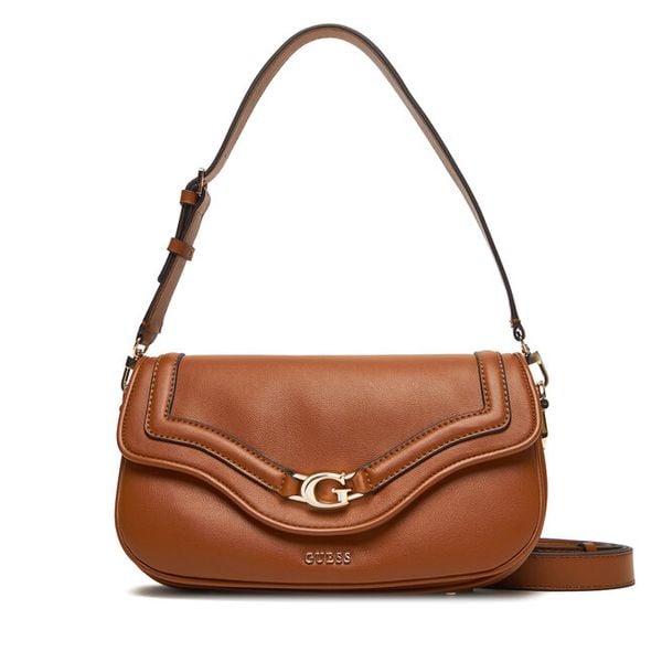 Torebka Guess. Brązowe torebki klasyczne Guess, z aplikacjami, klasyczne, bez dodatków. Za 309.99 zł.