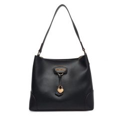 Torebka LOVE MOSCHINO. Czarne torebki klasyczne Love Moschino, bez wzorów, klasyczne, bez dodatków. Za 1,009.00 zł.