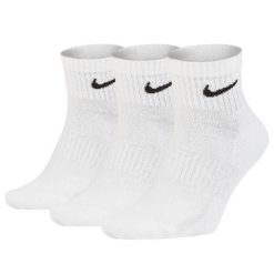 Skarpetki Nike Nike Codziennie Lekkie 100 Dorosłych. Białe skarpetki Nike, bez wzorów, z bawełny. Za 69.00 zł.