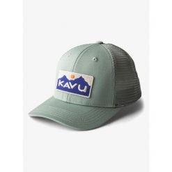 Czapka z daszkiem Kavu Above Standard - chinois green. Zielone czapki z daszkiem KAVU, bez wzorów. Za 151.99 zł.