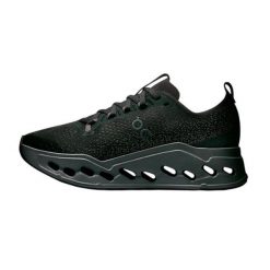 Buty do biegania damskie On Cloudsurfer Max black/eclipse. Czarne buty do biegania On Running, bez wzorów, z materiału, bez zapięcia, do biegania. Za 633.20 zł.