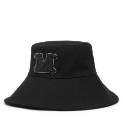 Kapelusz Max Mara Beachwear. Czarne kapelusze Max Mara Beachwear, bez wzorów. Za 614.99 zł.