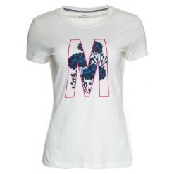 Mustang T-Shirt Damski Shiny M Biały. T-shirty marki Mustang. Za 97.00 zł.