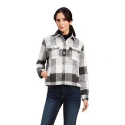 Kurtka damska Ariat Ashford. Szare kurtki Ariat, bez wzorów, eleganckie, bez kaptura. Za 569.50 zł.