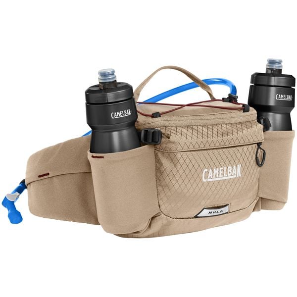 Nerka saszetka z bukłakiem CamelBak M.U.L.E. 5 Waist Pack. Brązowe nerki i saszetki Camelbak, bez wzorów, sportowe, bez dodatków. Za 345.99 zł.
