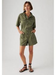 Levi's Kombinezon w kolorze khaki rozmiar: M. Brązowe kombinezony Levi's, m, bez wzorów, bez kołnierzyka, bez ramiączek. Za 148.61 zł.