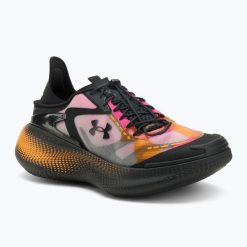 Buty treningowe Under Armour Echo black/rebel pink/black. Czarne buty treningowe Under Armour, bez wzorów, bez zapięcia, na fitness i siłownię. Za 649.99 zł.