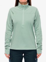 Bluza damska Fjallraven Abisko Lite Fleece Half Zip. Zielone bluzy z kapturem Fjällräven, m, bez wzorów, z materiału, bez kaptura. Za 489.49 zł.