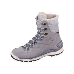 Buty trekkingowe damskie Lowa Calceta Evo Gtx. Szare buty trekkingowe Lowa, z materiału, za kostkę, bez zapięcia. Za 1,066.00 zł.