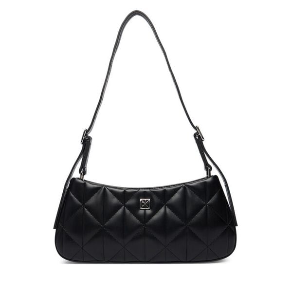 Torebka Calvin Klein. Czarne torebki klasyczne Calvin Klein, bez wzorów, klasyczne, bez dodatków. Za 293.99 zł.