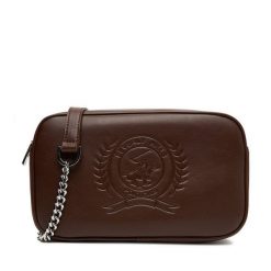 Torebka Beverly Hills Polo Club. Brązowe listonoszki Beverly Hills Polo Club, bez wzorów, bez dodatków. Za 159.99 zł.