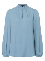 More & More Bluzka w kolorze błękitnym rozmiar: 46. Niebieskie bluzki More & More, s, bez wzorów, z wiskozy, klasyczne, bez kołnierzyka, bez ramiączek. Za 113.99 zł.