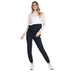 Bluza z zamek błyskawiczny na co dzień na siłownię. Szare bluzy LEONE 1947 APPAREL, xs, bez wzorów, z bawełny, sportowe, bez ramiączek, bez kaptura. W wyprzedaży za 218.92 zł.
