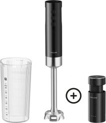Blender ręczny bezprzewodowy Xtend z pojemnikiem, akumulatorem i ładowarką. Blendery Zwilling. W wyprzedaży za 697.62 zł.