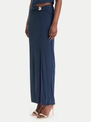 Guess Spódnica maxi W6GD15 K2936 Granatowy Slim Fit. Niebieskie spódnice Guess, m, z aplikacjami, maxi. Za 379.99 zł.
