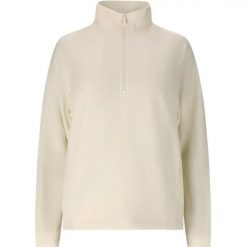 Bluza damska z zamkiem 1/2 Athlecia Franye. Brązowe bluzy Athlecia, bez wzorów, z dresówki, bez kaptura, do biegania. Za 228.00 zł.