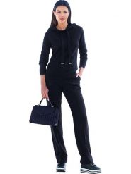 Heine Bluza w kolorze granatowym rozmiar: 36. Niebieskie bluzy Heine, bez wzorów, z wełny, bez ramiączek, z kapturem. Za 61.75 zł.