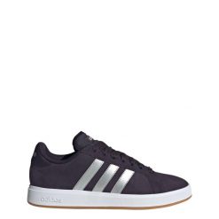 Buty Grand Court Base 00s. Białe buty treningowe adidas, bez wzorów, z gumy, bez zapięcia. Za 282.25 zł.